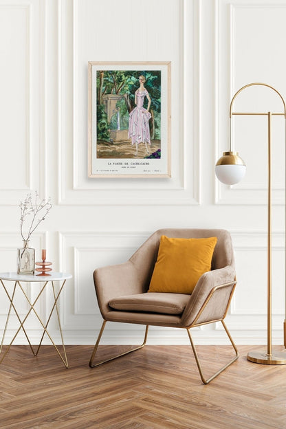 Bon Ton Gazetesi Ahşap Çerçeveli Tablo 50 x 70