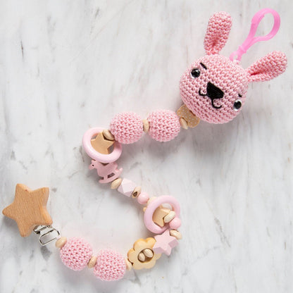 Loren 10 Adet Beyaz Yassı Ahşap Boncuk