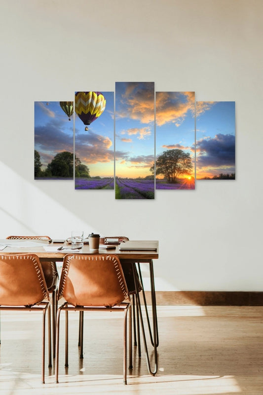 Manzara 5 Parçalı Mdf Tablo 60 x 100