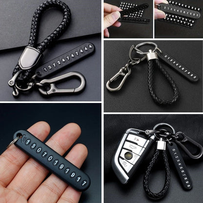 BUFFER® Anahtarlığa TakılabilenTelefon Numarası Etiketli Numaratörlü Anahtarlık