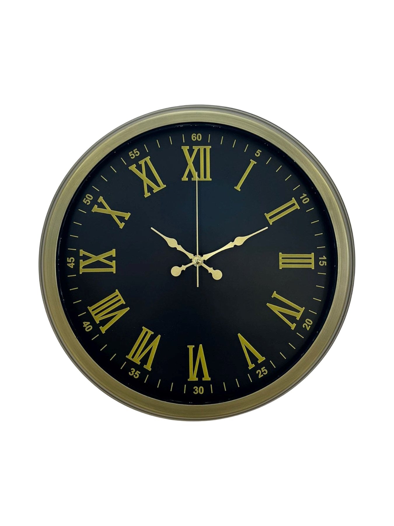 Zentime 40 Cm Metal Vintage Roma Rakamlı Duvar Saati