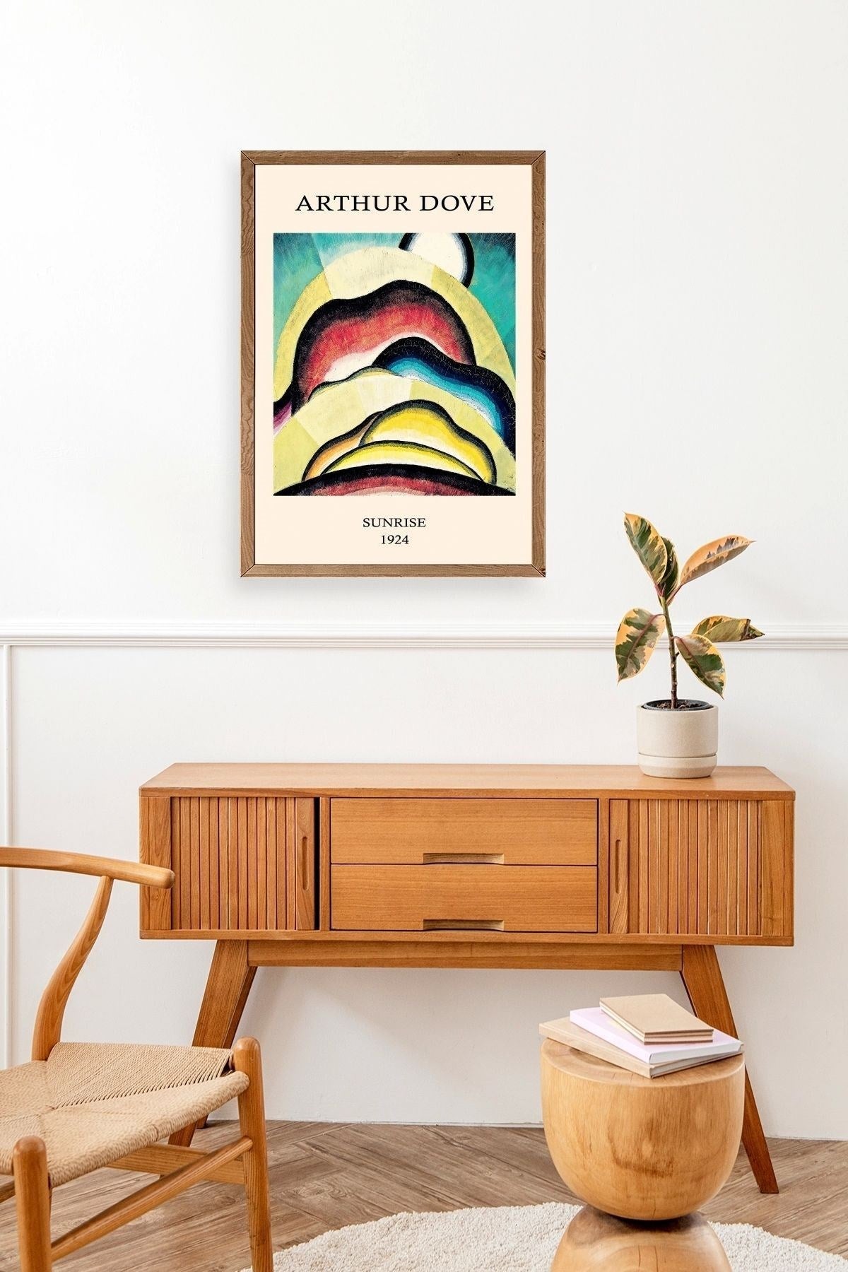 Arthur Dove Ahşap Çerçeveli Tablo 23 x 30