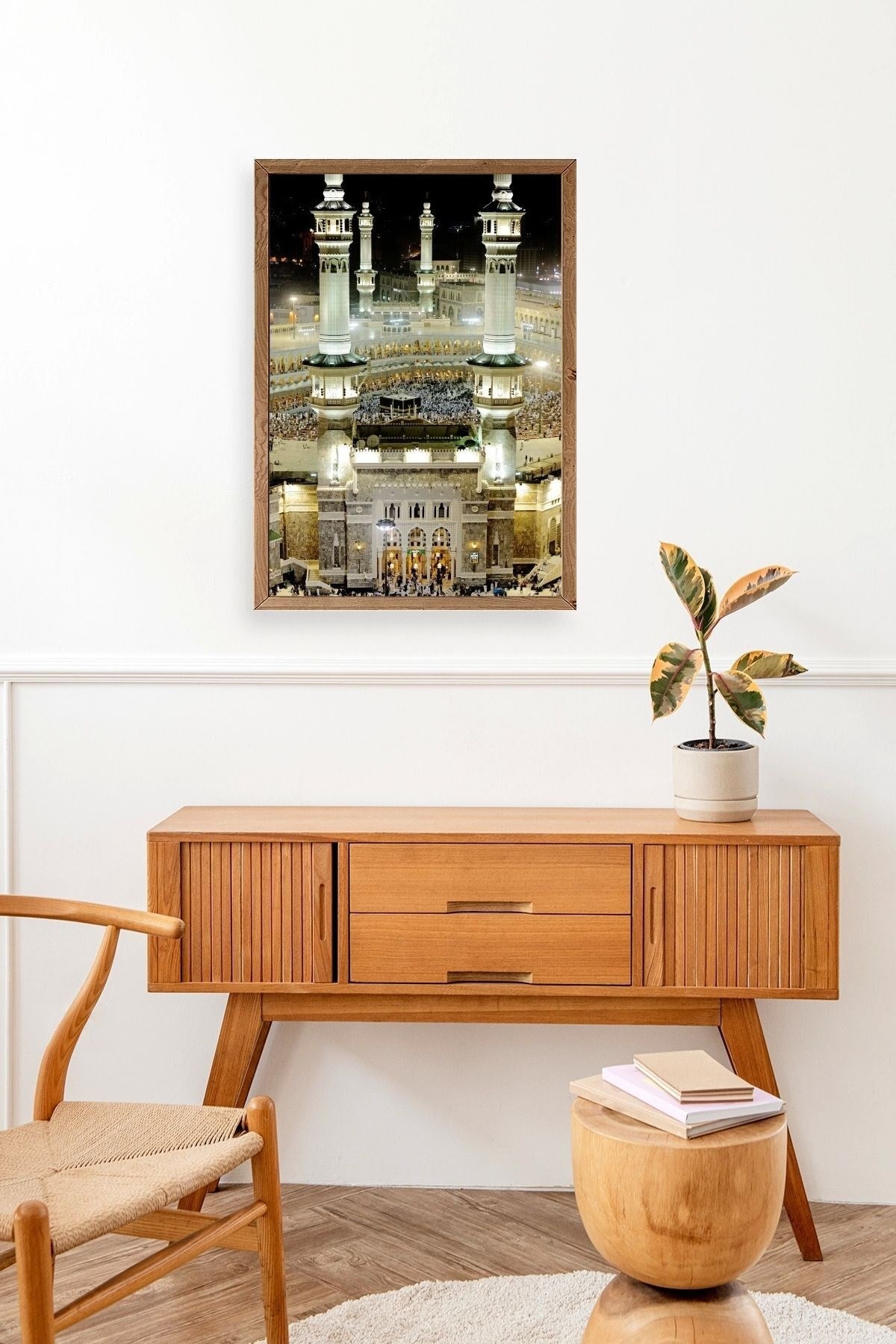 Kabe Ahşap Çerçeveli Tablo 30 x 42