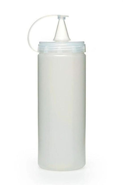 BUFFER® Şeffaf Kapaklı Sızdırmaz Yağlık Sosluk Şişesi Plastik Yağdanlık 400 ml AP-9028