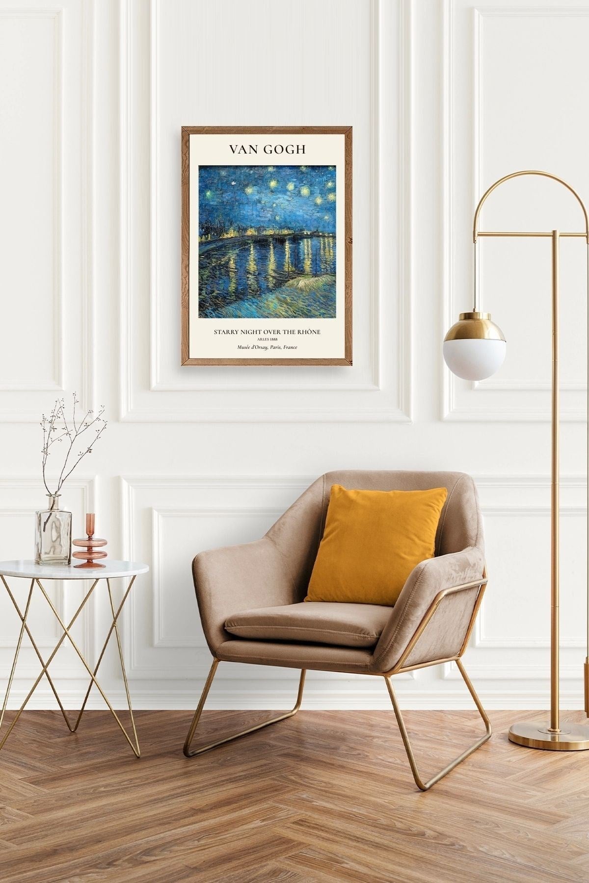 Van Gogh Ahşap Çerçeveli Tablo 17 x 23