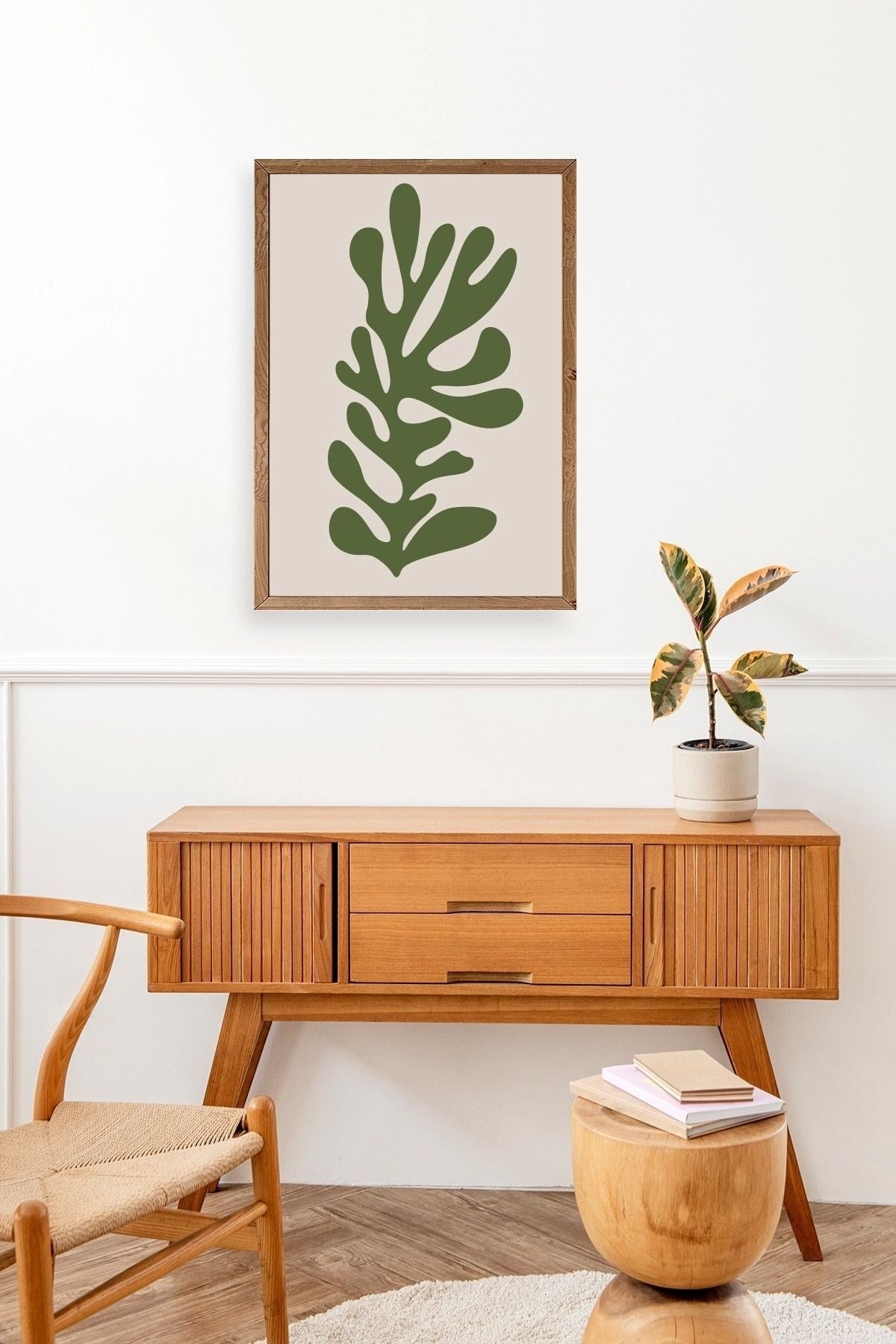 Matisse Ahşap Çerçeveli Tablo 17 x 23