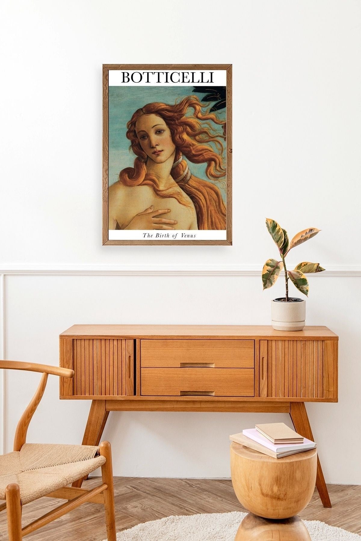 Botticelli Ahşap Çerçeveli Tablo 17 x 23