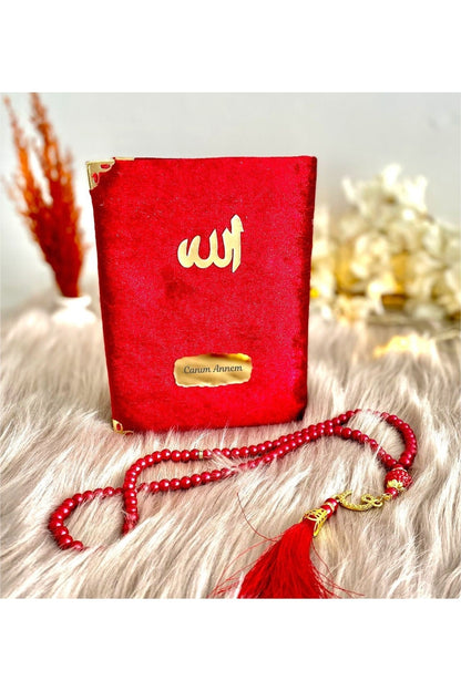 Anneler Günü Kırmızı Yasin-i Şerif Ve Tespih Seti