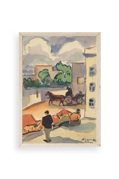 Zolo Palugyay Ahşap Çerçeveli Tablo 50 x 70