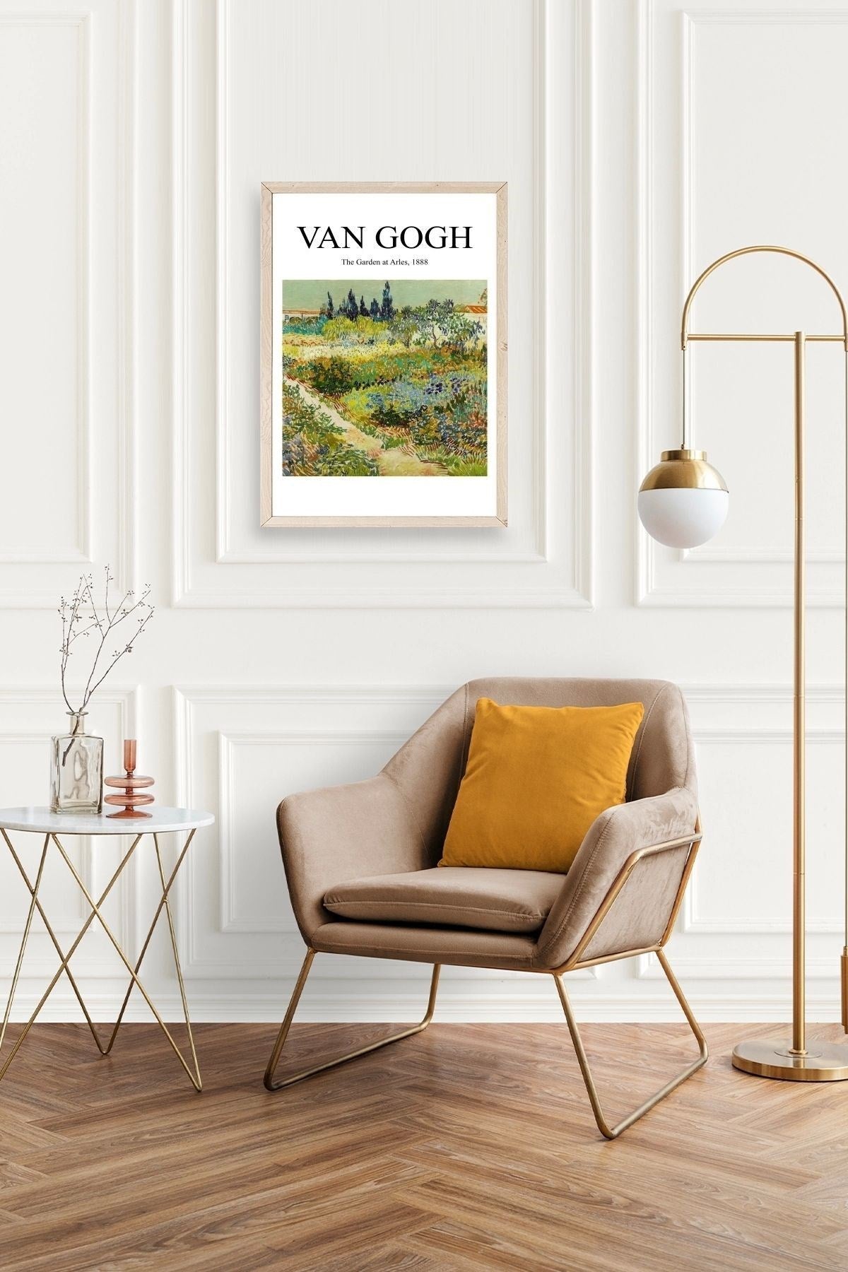 Van Gogh Ahşap Çerçeveli Tablo 30 x 42