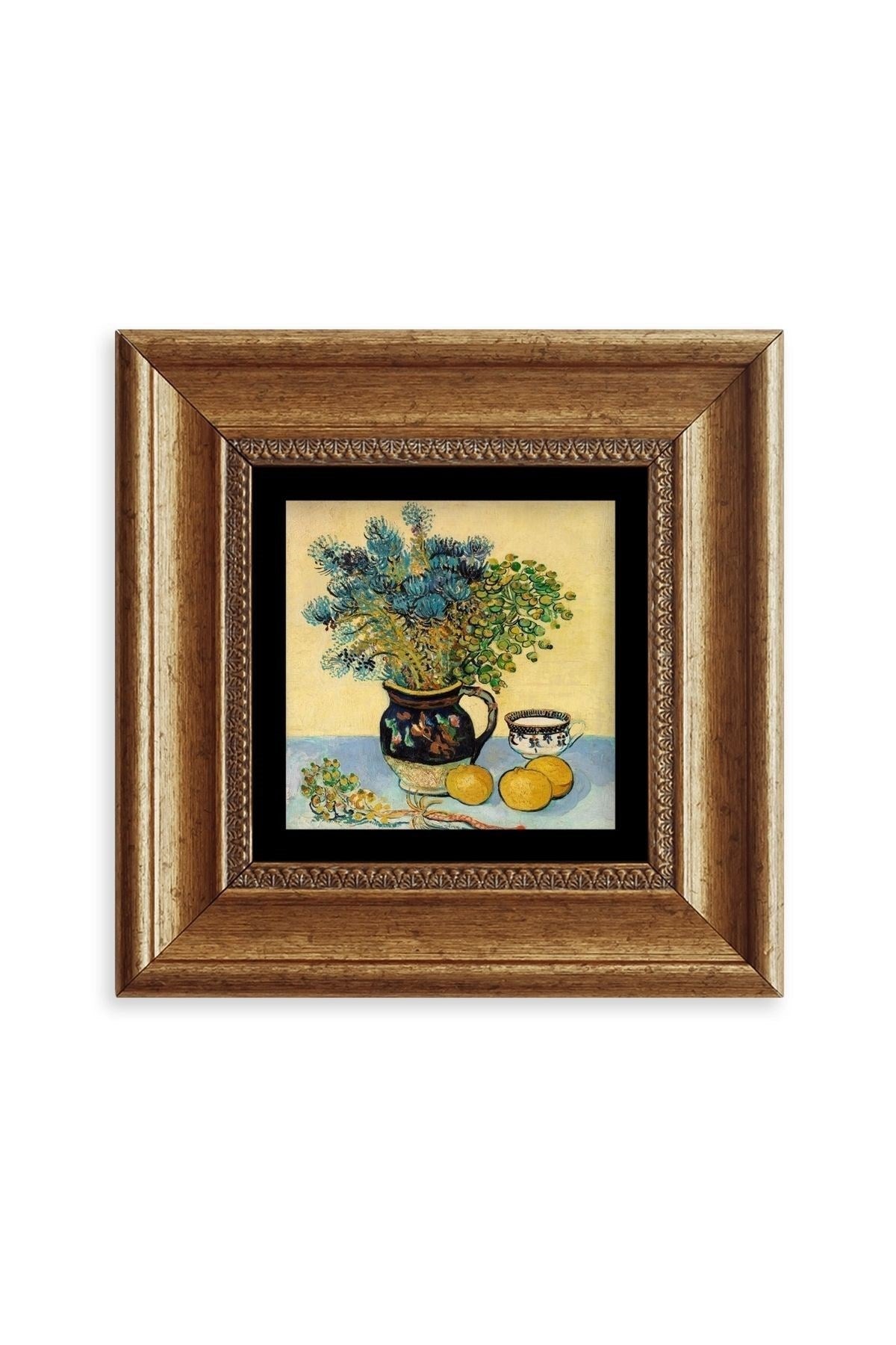 Van Gogh Çerçeveli Taş Tablo 20 cm