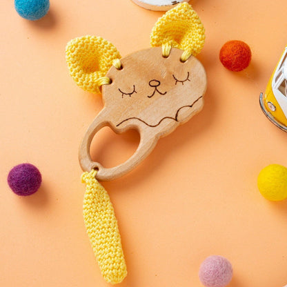 Hobi Baby Yunus Balığı Figürlü Organik Ahşap Diş K