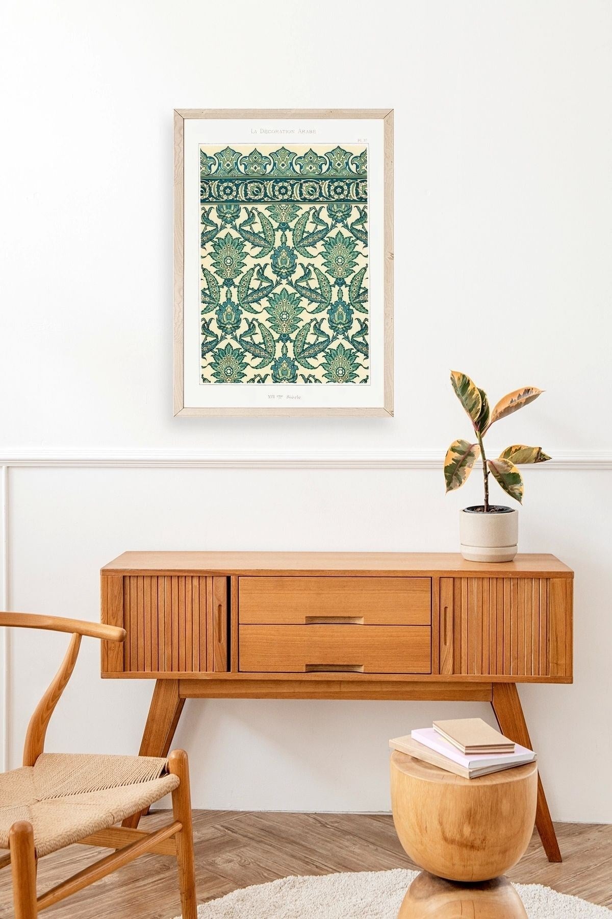 Sieele Ahşap Çerçeveli Tablo 50 x 70