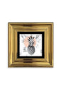 Ananas Çerçeveli Taş Tablo 20 cm