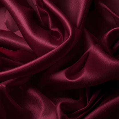 Antibakteriyel Terletmeyen İpek Saten Yastık Kılıfı 2'li 50x70 Bordo