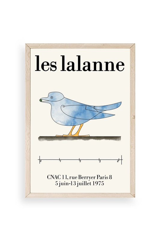 Les Lalanne Ahşap Çerçeveli Tablo 23 x 30