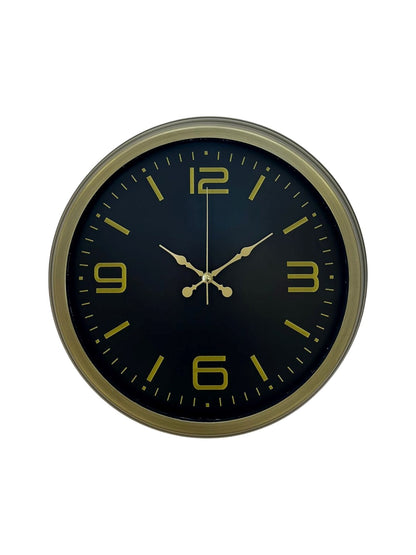 Zentime 40 Cm Metal Eskitme Vintage Duvar Saati