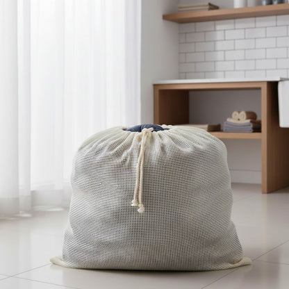 BUFFER® Battal Boy 120x150 cm Mont ve perde Yıkama Filesi–Extra Büyük, Dayanıklı, Nefes Alabilir Çamaşır Koruma Torbası