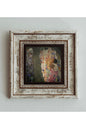 Gustav Klimt Çerçeveli Taş Tablo , Çerçeveli Taş Duvar Dekoru 20 cm