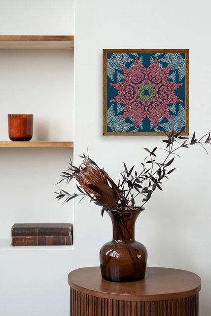 Motif Ahşap Çerçeveli Tablo 23 x 23