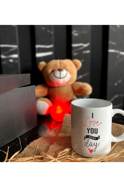 Sevgililer Günü Ayıcıklı Kombin Kutusu