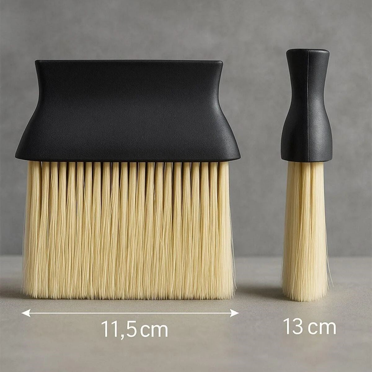 BUFFER® Yumuşak Kıllı ve Ergonomik Saplı Araç İçi Detaylı Toz Temizleme Fırçası