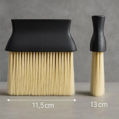 BUFFER® Yumuşak Kıllı ve Ergonomik Saplı Araç İçi Detaylı Toz Temizleme Fırçası
