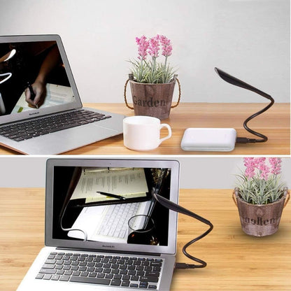 BUFFER® USB Girişli 14 Ledli 3 Kademeli Dokunmatik Masa/Kitap Okuma Lambası Ledi Siyah