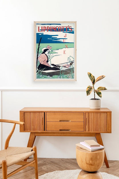 Lippincott's Ahşap Çerçeveli Tablo 50 x 70