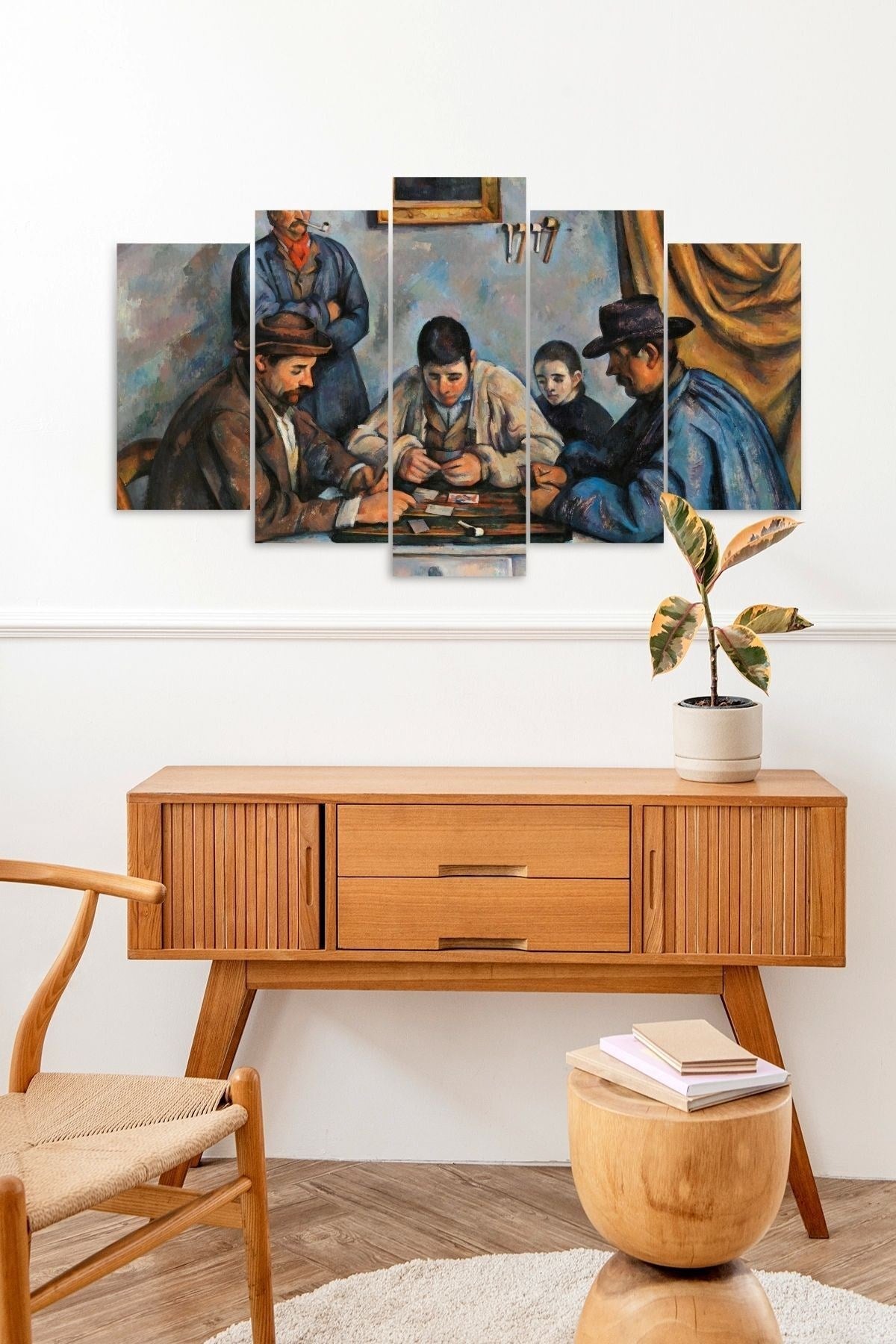 Dostoyevski Kumarbaz Masa 5 Parçalı Mdf Tablo 60 x 100