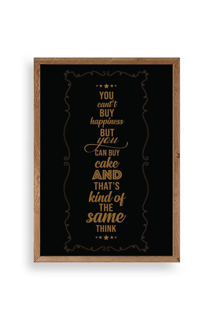 Modern Ahşap Çerçeveli Tablo 23 x 30