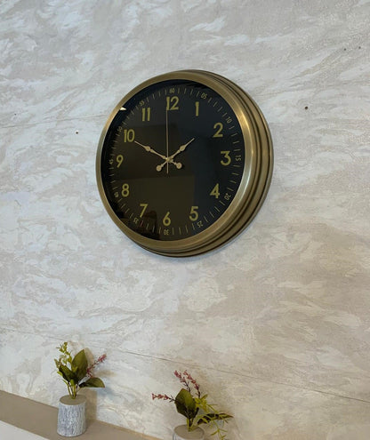 Zentime 40 Cm Eskitme Vintage Duvar Saati