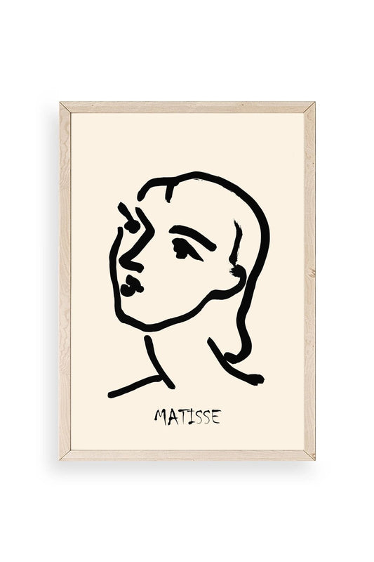 Matisse Ahşap Çerçeveli Tablo 30 x 42