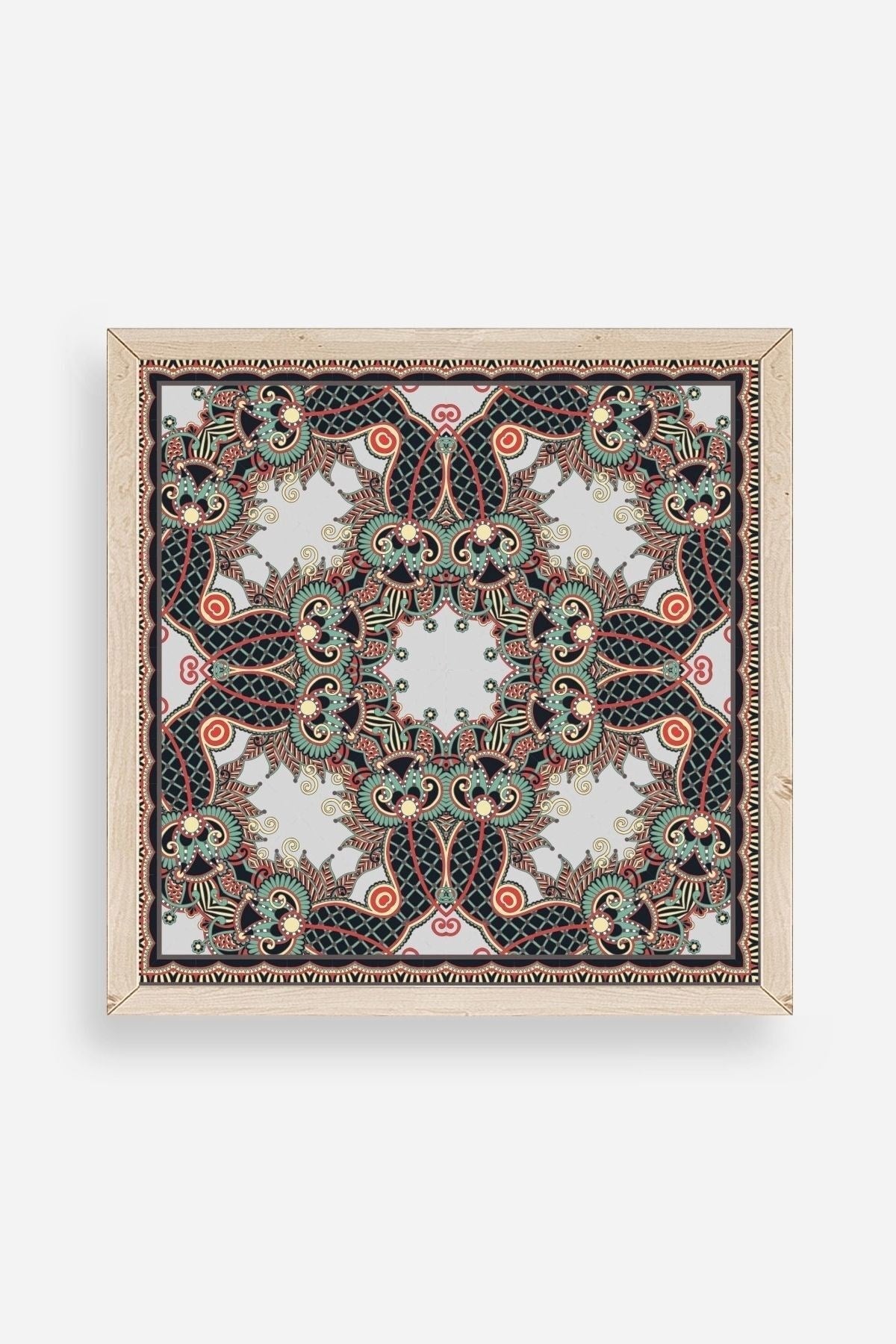 Motif Ahşap Çerçeveli Tablo 23 x 23