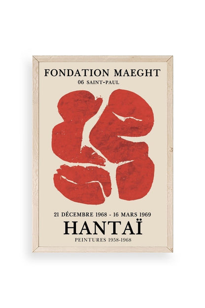 Hantai Ahşap Çerçeveli Tablo 23 x 30