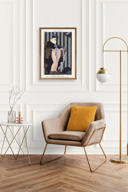 Costume Parisiens Ahşap Çerçeveli Tablo 50 x 70