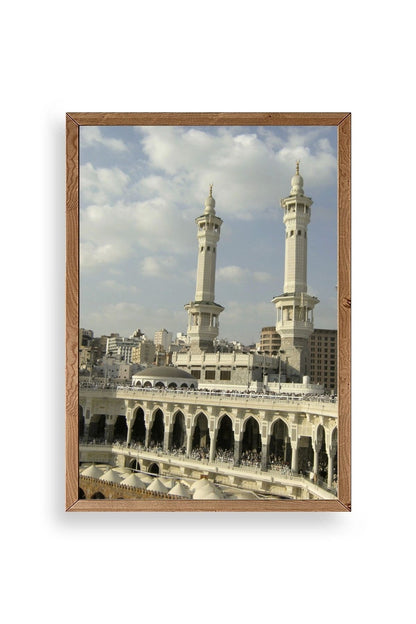 Kabe Camii Ahşap Çerçeveli Tablo 17 x 23