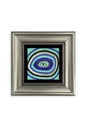 Nazar Boncuğu Çerçeveli Taş Tablo 20 cm