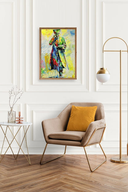 Atatürk Ahşap Çerçeveli Tablo 17 x 23