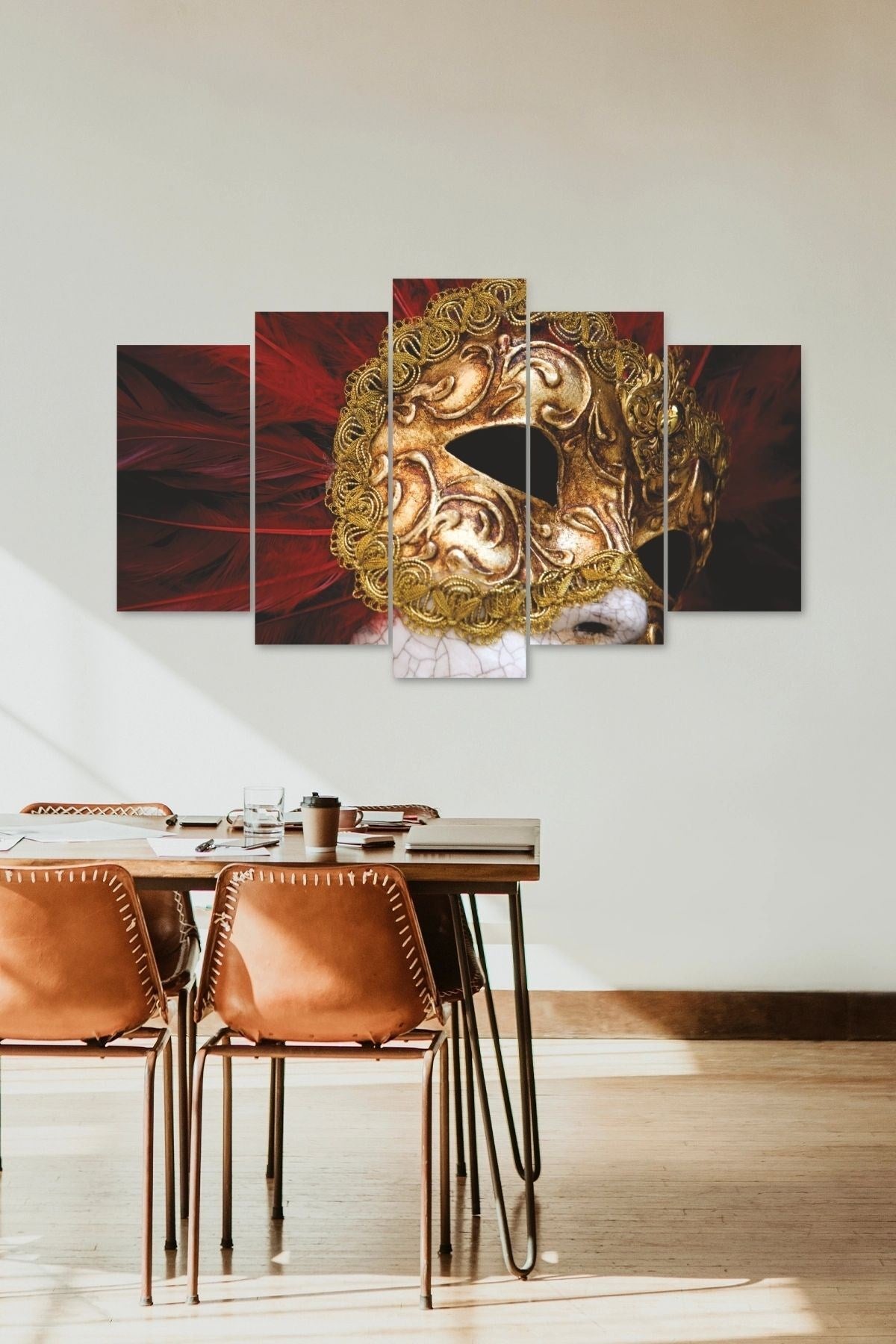 Manzara 5 Parçalı Mdf Tablo 60 x 100