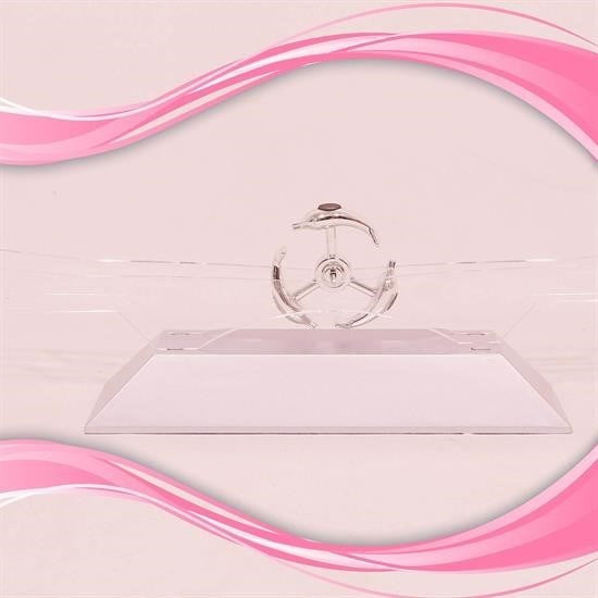 BUFFER® Dekoratif Masa Üstü Obje Manyetik Kinetik Orbital Dönen Yunuslar