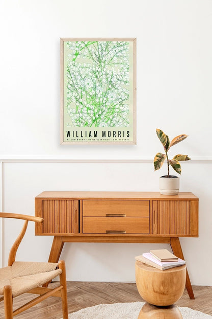 Çiçekler Ahşap Çerçeveli Tablo 30 x 42