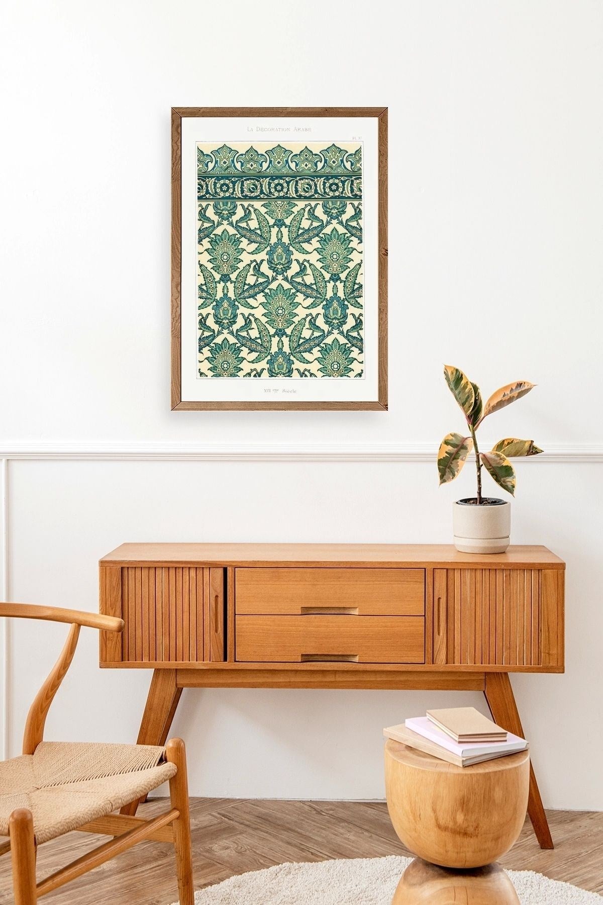 Sieele Ahşap Çerçeveli Tablo 50 x 70