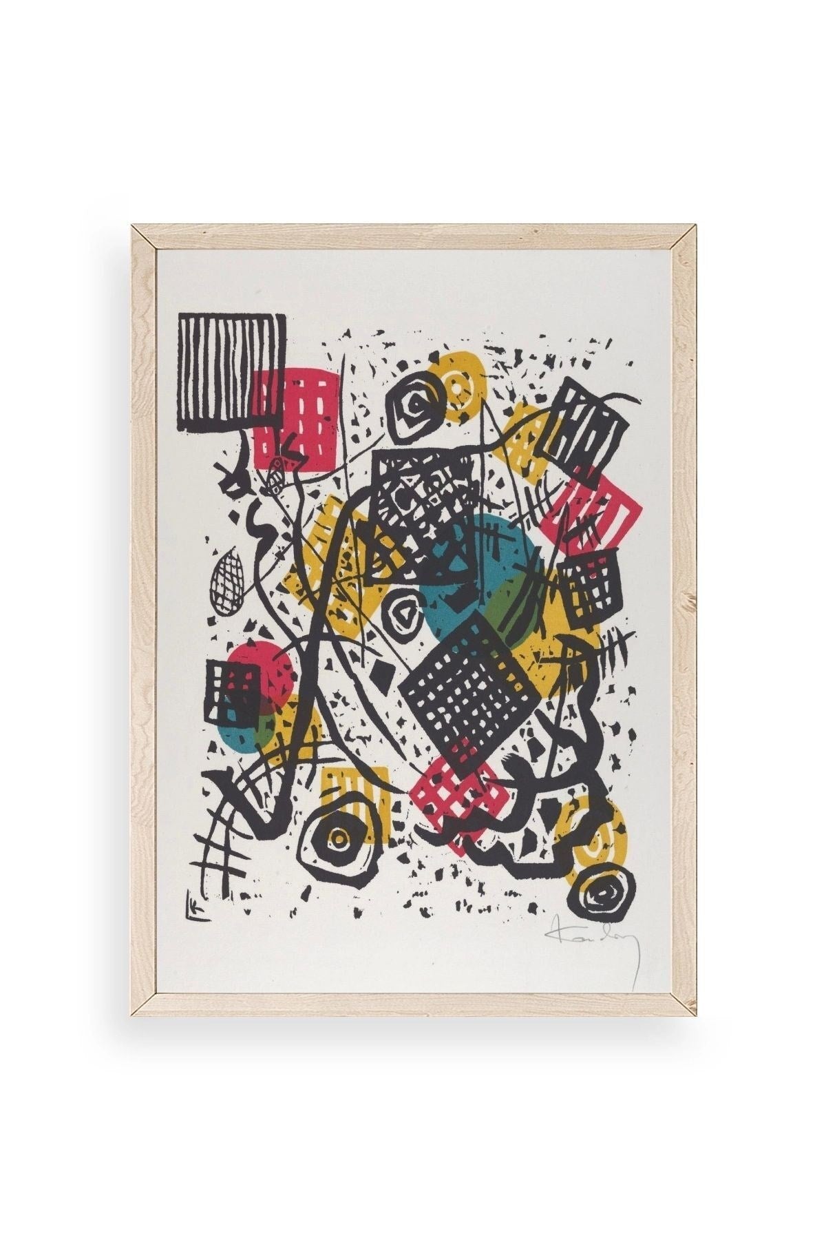 Welten Ahşap Çerçeveli Tablo 17 x 23