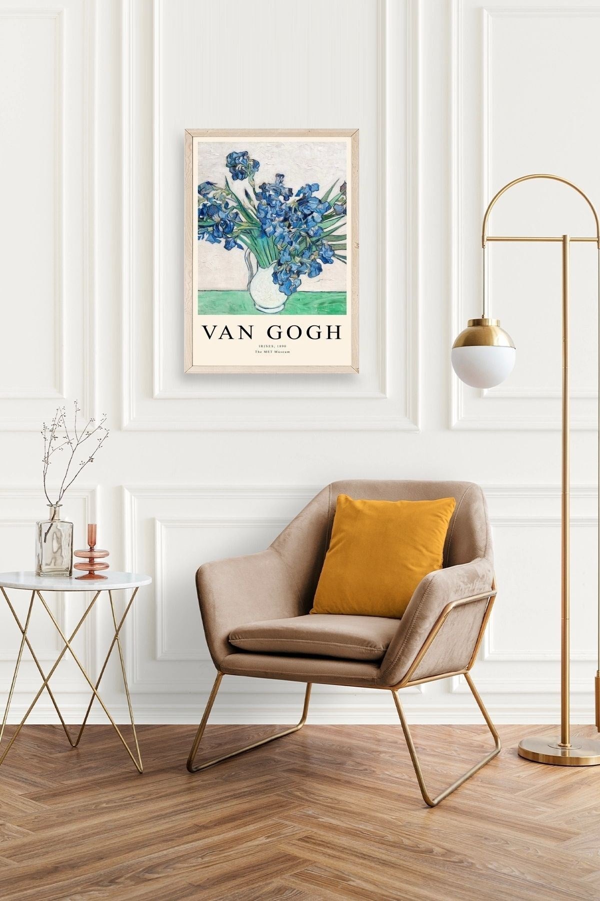 Van Gogh Ahşap Çerçeveli Tablo 50 x 70