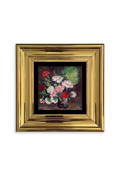 Van Gogh Çerçeveli Taş Tablo 20 cm