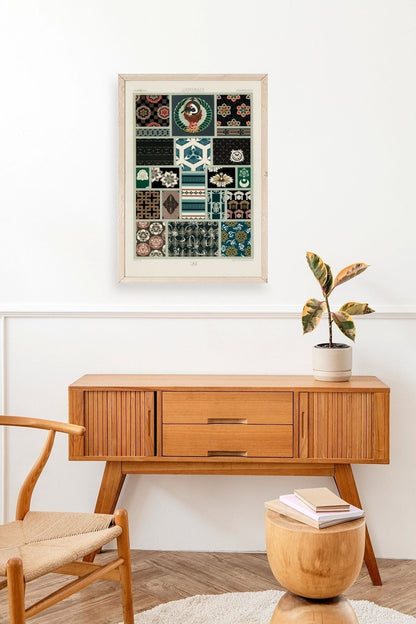 Motif Ahşap Çerçeveli Tablo 23 x 30