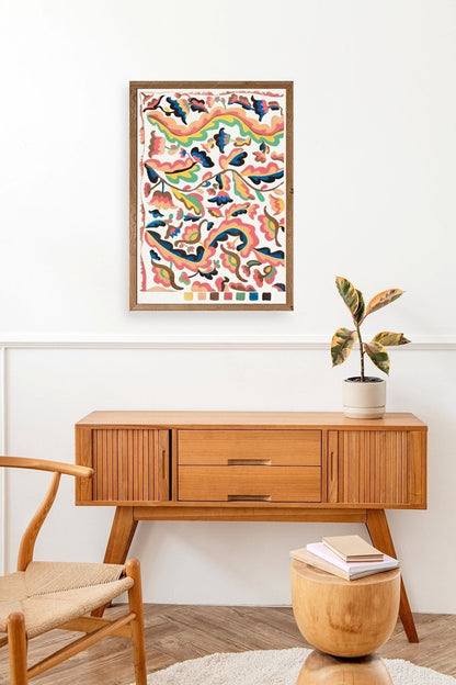 Etna Wiswall Ahşap Çerçeveli Tablo 30 x 42