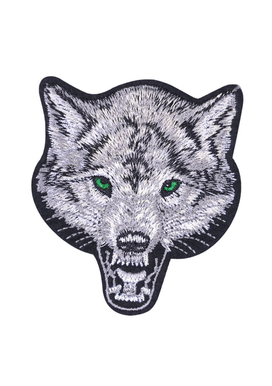 Aplike Ütü İle Yapışan Kurt Yeşilgöz Arma 7x6 cm
