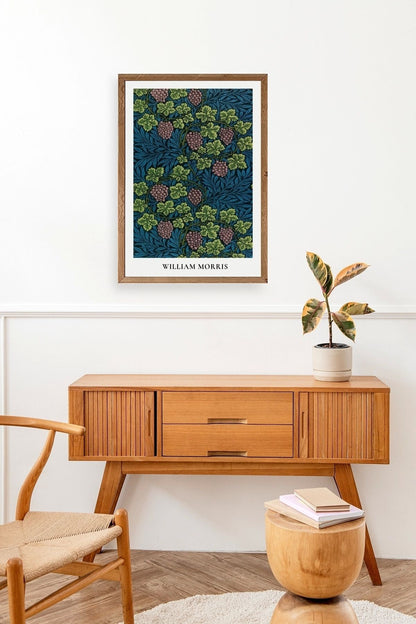 William Morris Ahşap Çerçeveli Tablo 30 x 42